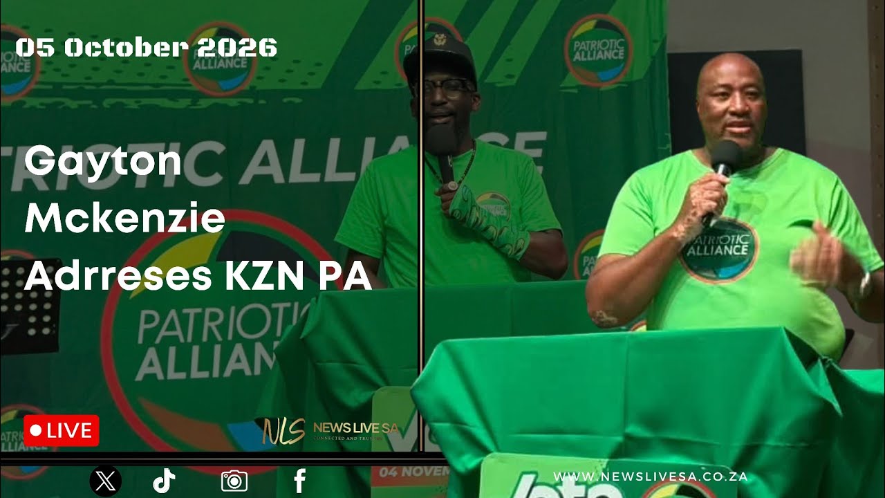 Gayton Mckenzie Adrreses KZN PA Members 