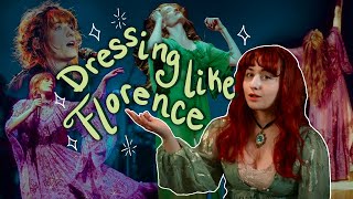 I Dressed Like Florence Welch for a Week ✨ 6 Days 7 Outfits ✨ #fallfashion #stylechallenge #ootd