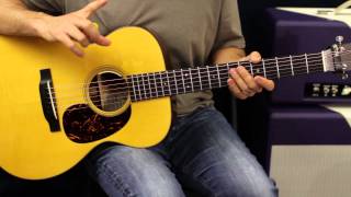 Video thumbnail of "Foreigner - Waiting For A Girl Like You - How To Play - Acoustic Guitar Lesson"