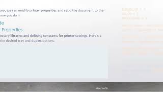 How to Print a Word Document from Python 3 with Custom Printer Properties