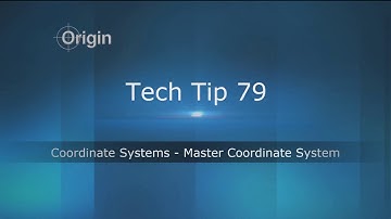 TT79 Coordinate Systems - The Master Coordinate System