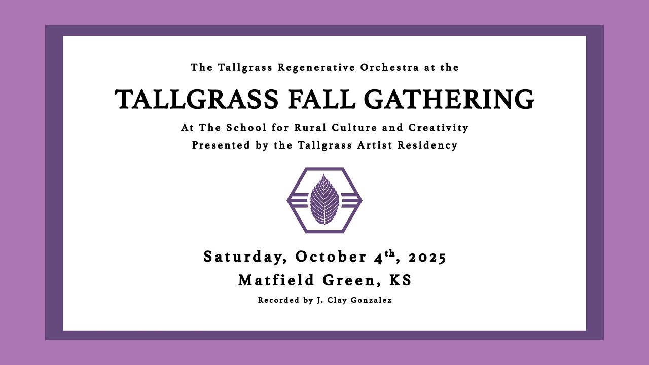Saturday, October 4th, 2025 \\ Matfield Green, KS