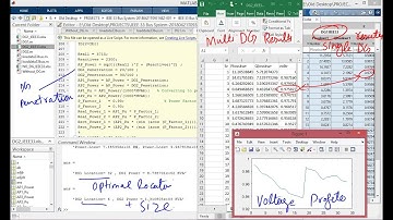 Optimal location and sizing of DG IEEE 33 Bus System Matlab Code Explanation