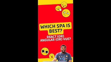 Which one is best? Angular? React? Or Vue? #Shorts