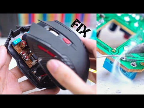 Fix A Broken Mouse Clicker (Double Clicking Button Repair)