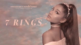 Ariana Grande - 7 rings (sweetener world tour: live studio version w/ note changes) Resimi