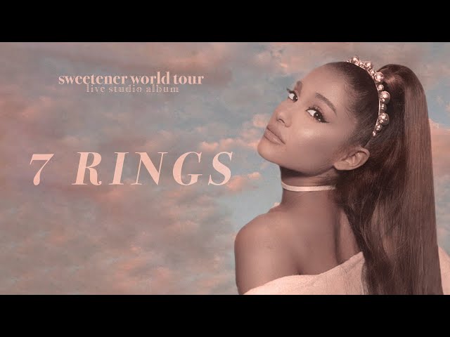 Ariana Grande - 7 rings (sweetener world tour: live studio version w/ note changes) class=