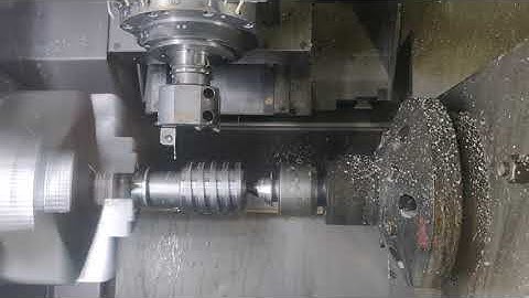 Trapezoidal or ACME thread on Sinumerik CNC using grooving tool holder