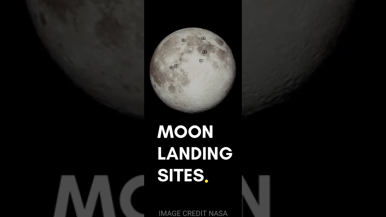 Apollo landing sites