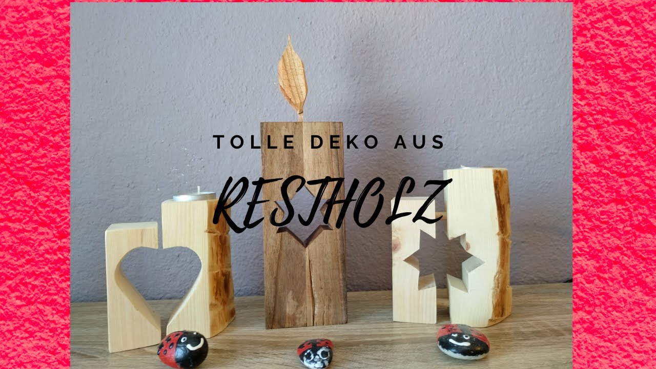 Holz Deko Saulen Selber Machen
