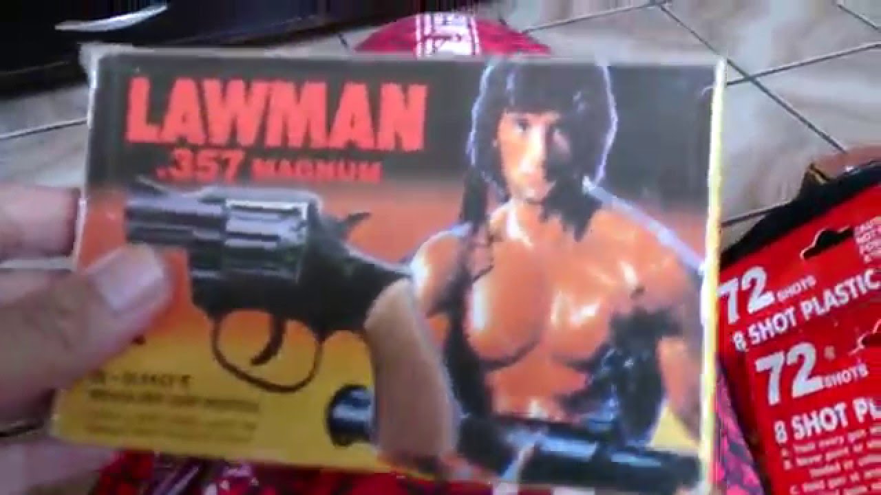 Comprei um Revólver 357 na Shopee Revólver do Rambo anos 90 