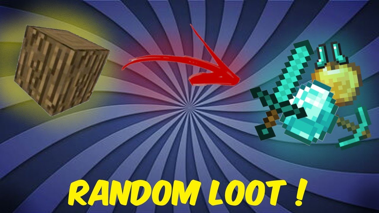 Minecraft Mod Random Loot COMO Baixar e Aplicar o MOD RANDOM LOOT | Minecraft JAVA Edition ...