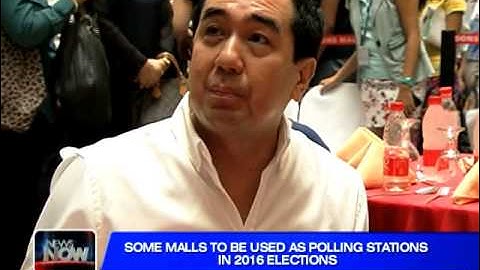 Malls eyed as polling stations in 2016 elections