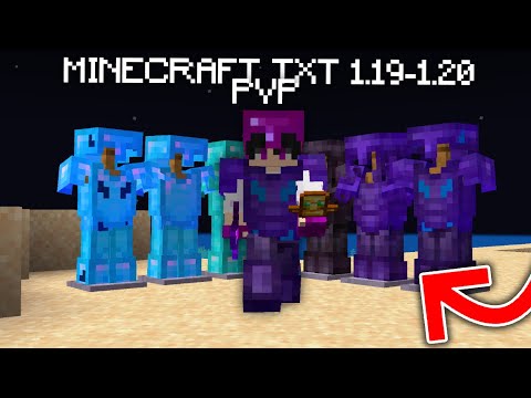 Najlepszy TxT do Minecraft PvP 1.19-1.20 | KB, Prot 4, Zniszczone sety