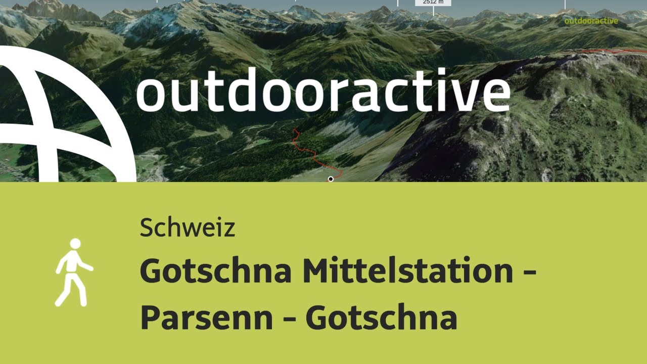 Wanderung in der Schweiz: Gotschna Mittelstation - Parsenn - Gotschna