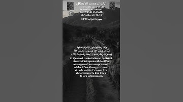 سورة الأحزاب 28/20 itali/arabo#القران_الكريم #quran