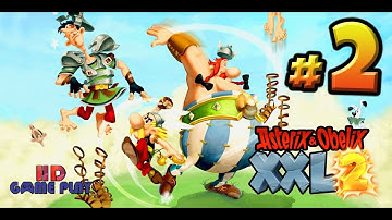 Asterix & Obelix XXL 2 Walkthrough with Aqi Part 2 Remaster [PS4, XBox1, PC, Switch] Metropolitum