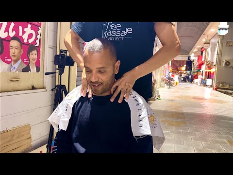【154】Japanese street massage real Live/ストリートマッサージLive