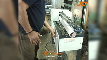Semi-Auto Paper Core Cutting Machine | J&D Industries
