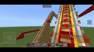 test my unfinished minecraft Rollercoaster i can't post any roblox content because I am ban for 1day