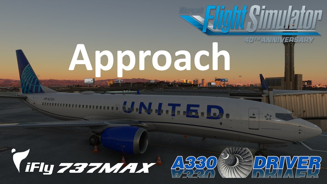 iFly 737 MAX Tutorial 12: Approach | Real 737 Pilot - YouTube