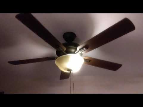 Hampton Bay Larson Ceiling Fan Youtube
