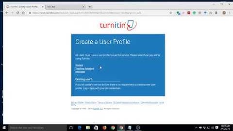 How to Create Students Account in Turnitin Software. Create Student Account in Turnitin