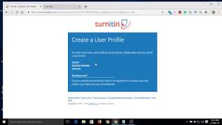 How to Create Students Account in Turnitin Software. Create Student Account in Turnitin screenshot 2