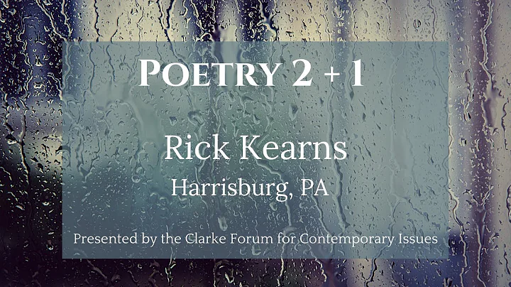Poetry 2 + 1, Richard Kearns