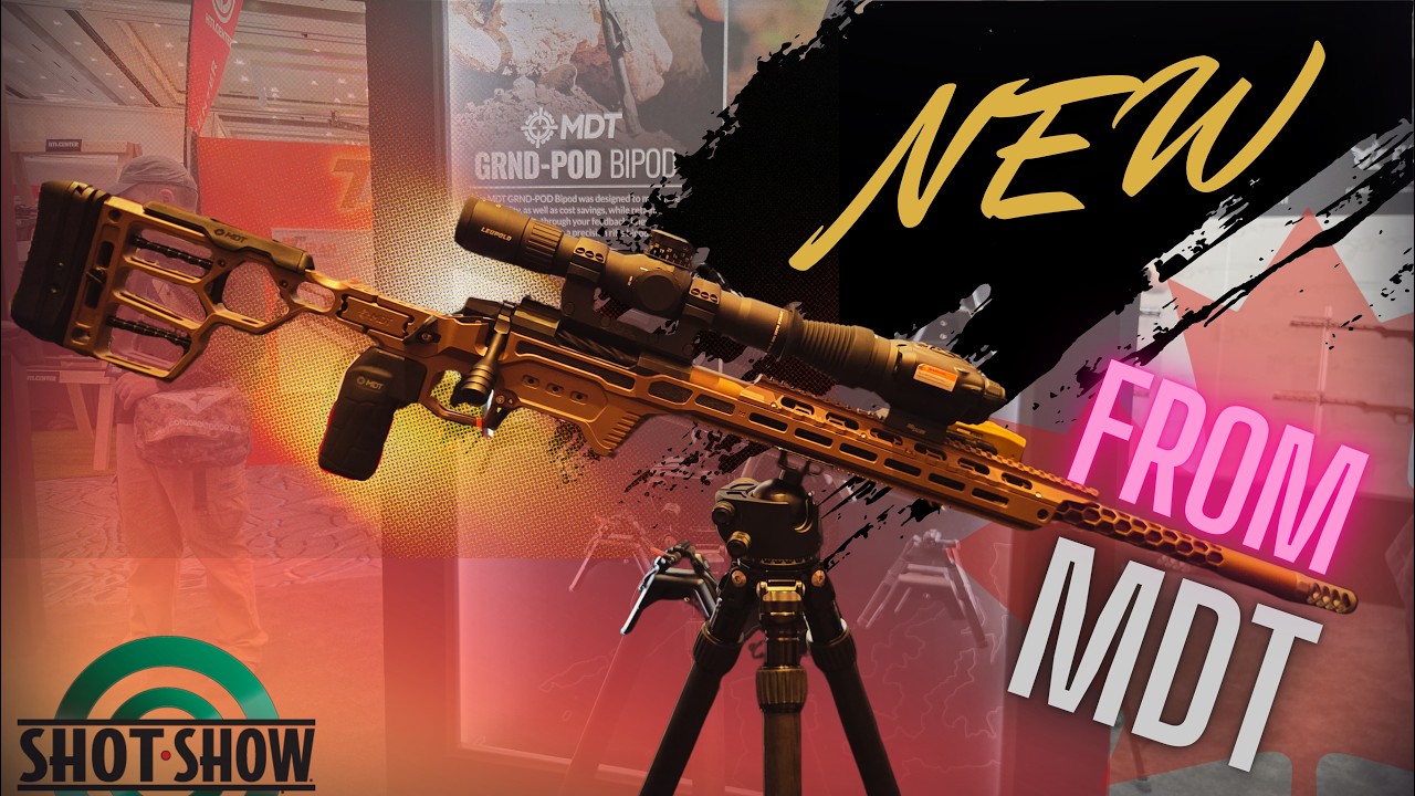 Новое шасси MDT DRT (сверхлегкое шасси для охоты)