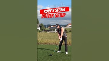 the SECRET DRIVER SETUP Rory McIlroy uses to hit it longer! #golf #golfswing #golftips
