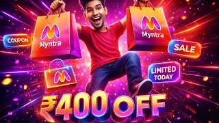 Myntra Coupon Code Today 🛍️🔥 Flat 60% OFF + Extra Discount | Working Promo Code January 2026