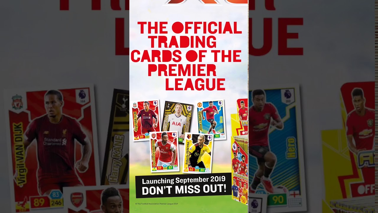 FIRST LOOK: Panini Adrenalyn XL Premier League 2019/20 Trading Card Collection!