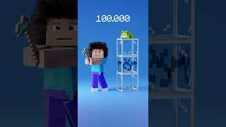Minecraft Steve Vs Glass Column
