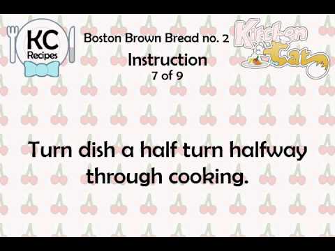 Boston Brown Bread no. 2 - Kitchen Cat