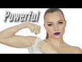 POWERFUL MAKEUP LOOK | Purple lips