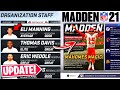 Everything NEW in Madden 21 Franchise