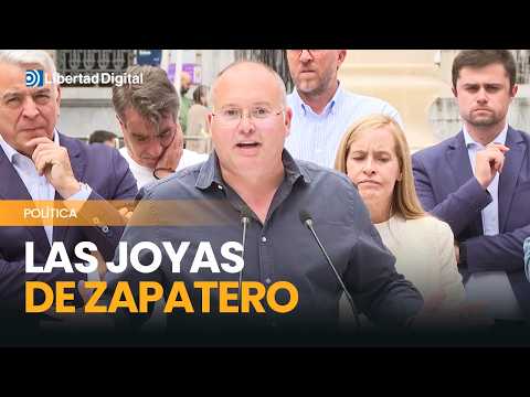 Tellado acorrala a Zapatero por las joyas: "¿Una comisión a cambio de algo?"