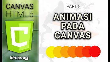 Canvas HTML5 dan JavaScript (Part 8) -  ANIMASI  pada CANVAS
