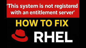 How to Fix: ‘This system is not registered with an entitlement server’ (RHEL, YUM, dnf)
