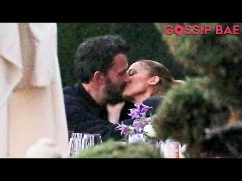 Jennifer Lopez and Ben Affleck Kissing June 2021