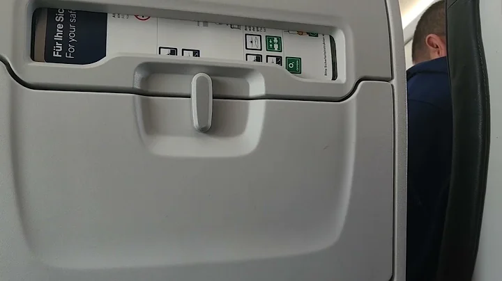 crew announcement on Lufthansa A320 from Frankfurt to Sofia (April 29th, 2023)