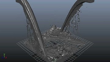 High Resolution Blender Fluid in Maya