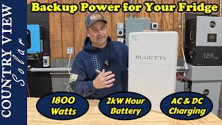 Finally Something Designed to Power a Refrigerator During a Power Outage - Bluetti FridgePower