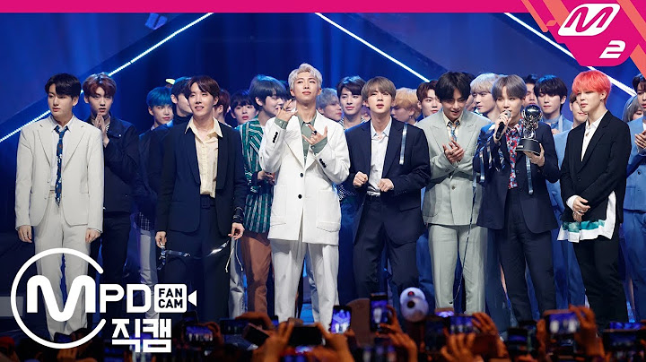 [MPD직캠] 방탄소년단 1위 앵콜 직캠 4K '작은 것들을 위한 시 (Boy With Luv)' (BTS No.1 Encore) | @MCOUNTDOWN_2019.4.25
