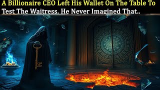 A Billionaire CEO Left His Wallet On The Table To Test The Waitress. He Never Imagined That...