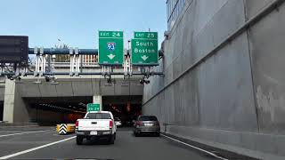 Ted Williams Tunnel From Logan Airport