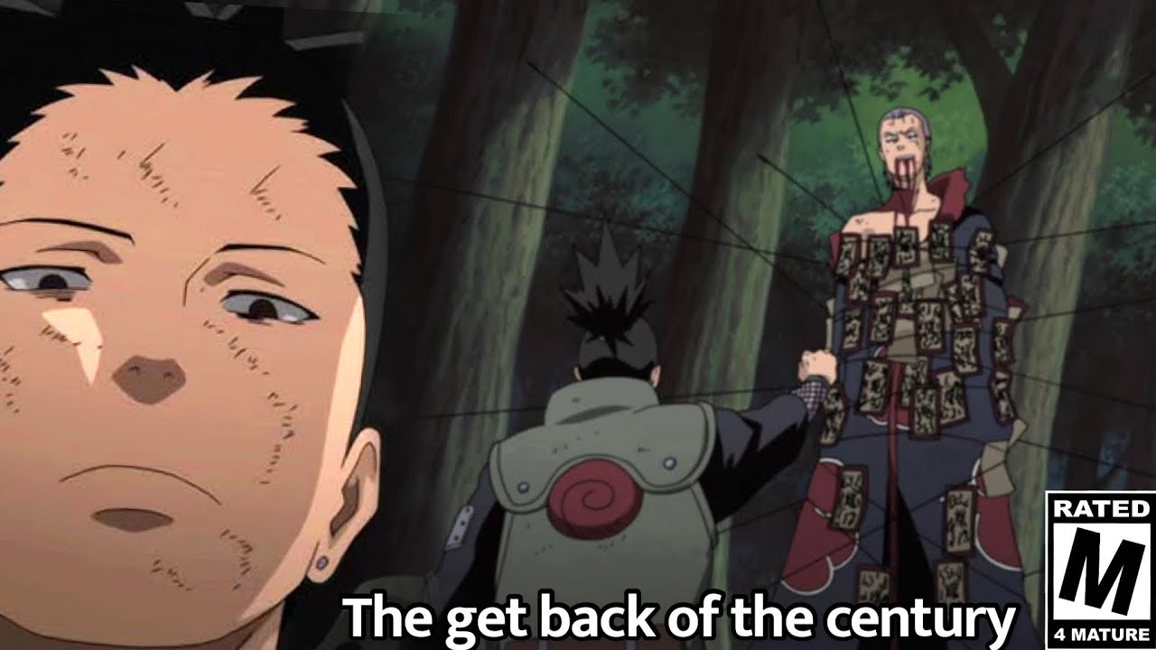 When Shikamaru DESTROYED Hidan to complete the GET BACK of the CENTURY