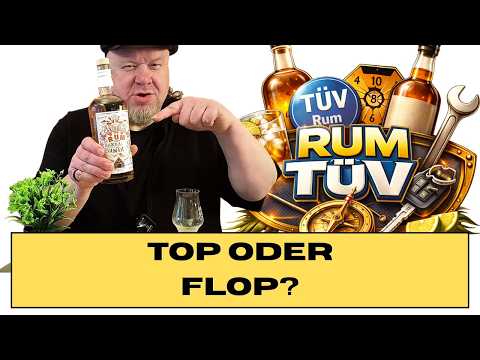 Flensburg Rum Company Caribbean Rum from Barbados & Jamaica 70cl bottle — Video-Review ansehen (Rum-Schnacker)