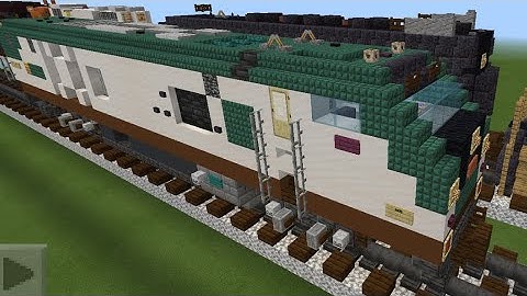 Minecraft Amtrak Cascades SC44 Charger Locomotive Tutorial